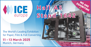 ICE Europe 2025: Mechanical Engineering Exhibition for Web Handling & Converting. Visit our booth! 